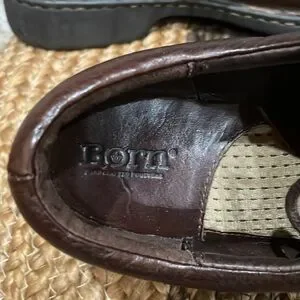 Born Rich Brown Leather Derbys 11 Born | Shoes | Born Mens Brown Leather Derbys Size 1 | Poshmark main image 3